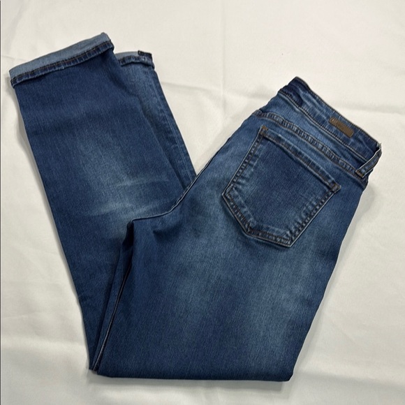 Kut from the Kloth Blue Boyfriend Jeans - Picture 1 of 7